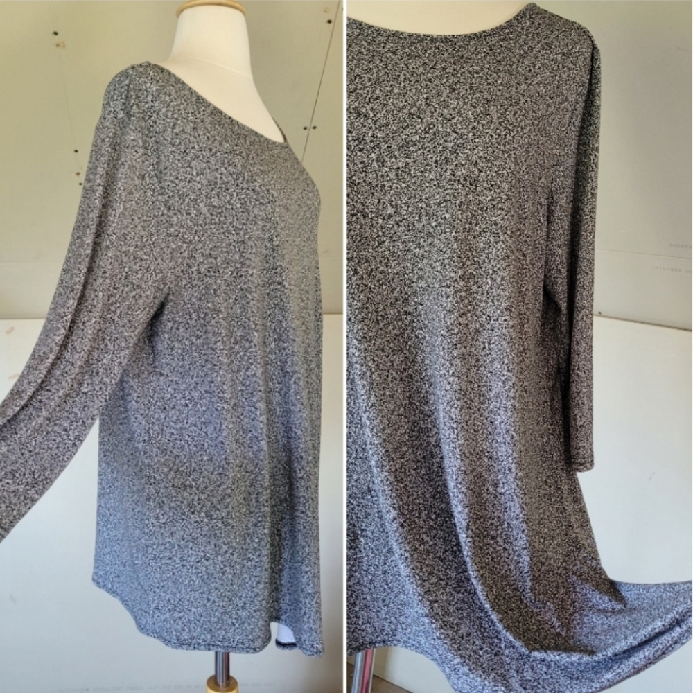 Asymmetrical Alfani Sweater Womens XL | Black and White
